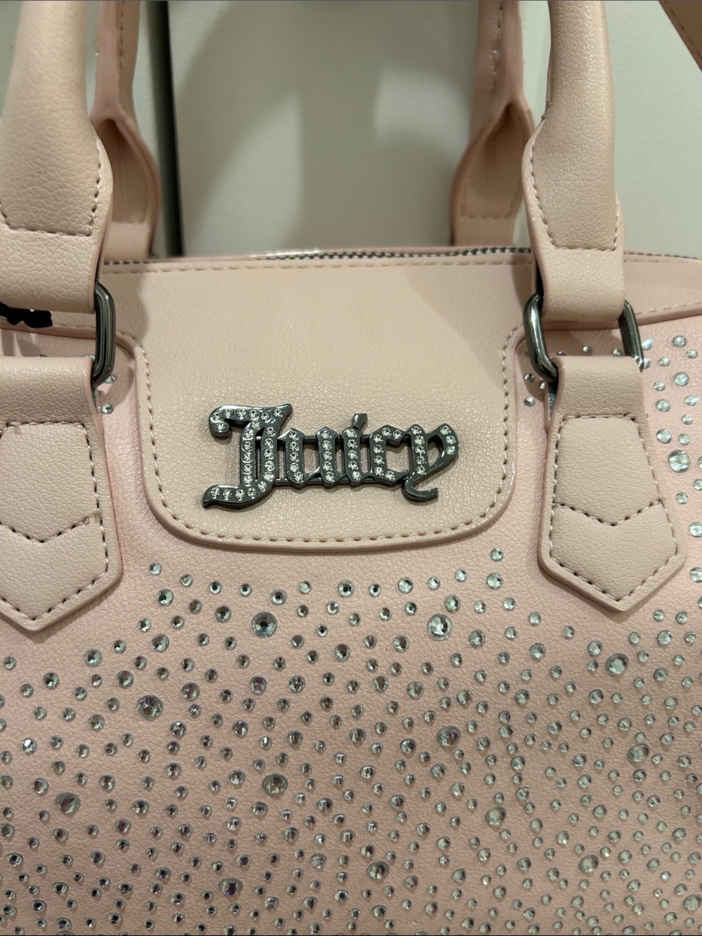 Juicy Couture (NWT) Dazzle Satchel in Pink Clay - Picture 3 of 13